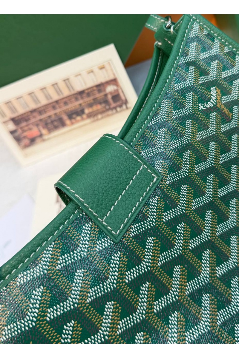 Designer Clothing Кожаная сумка Goyard Musette PM premium 28x22x10 см