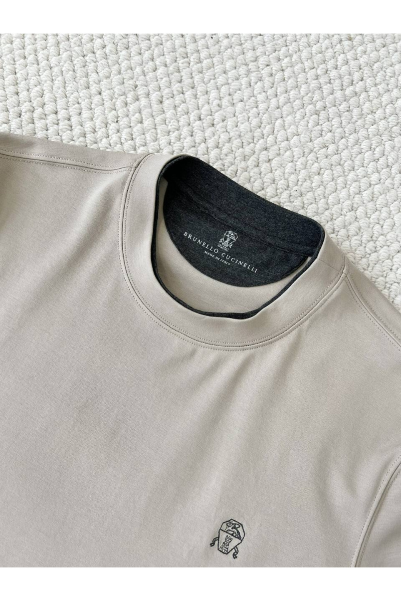 Designer Мужской бежевый лонгслив Premium