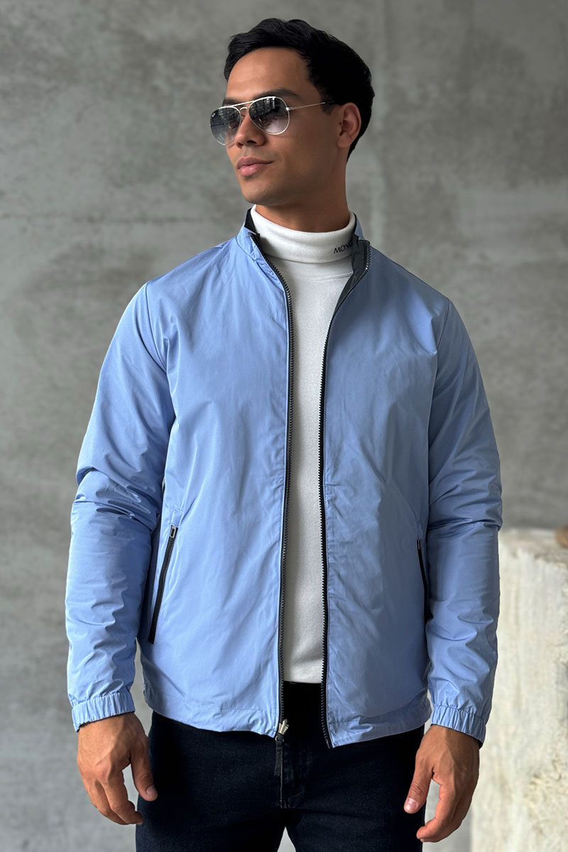 Loro Piana Двусторонняя ветровка - Black / Blue 