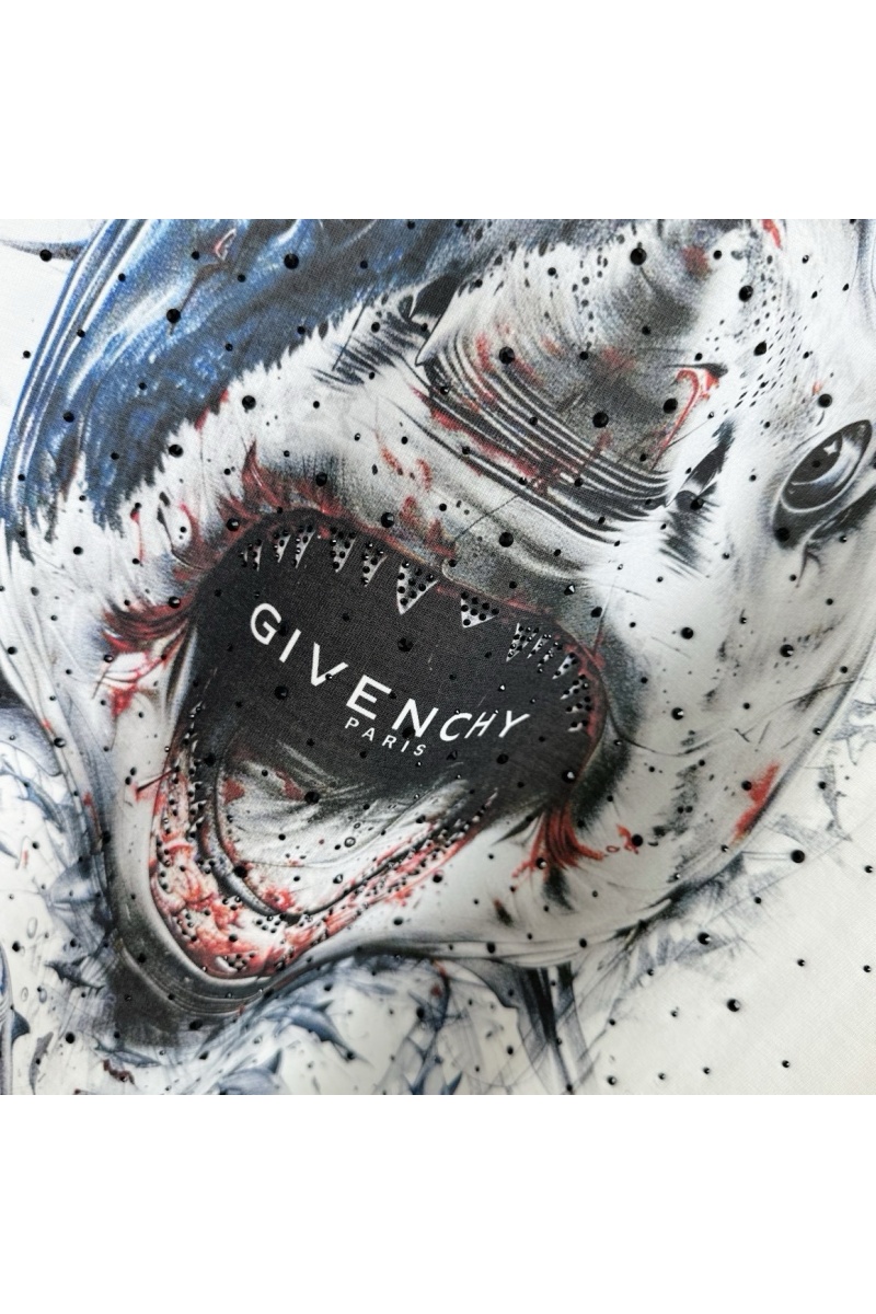 Givenchy Белая оверсайз футболка Premium