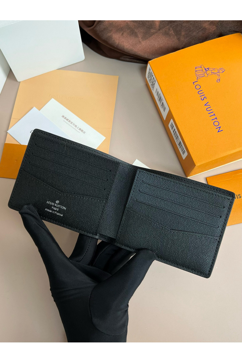 Lоuis Vuittоn Кожаный кошелёк Slender Premium 11x8.5x1 см