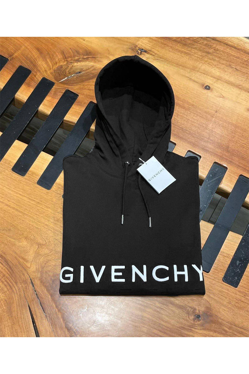 Givenchy Мужское худи logo-embroidered - Black 