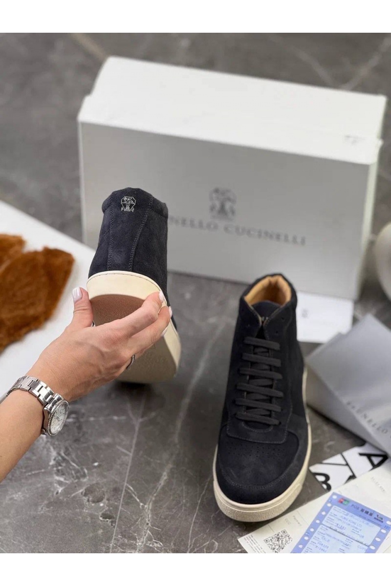 Designer Замшевые кроссовки с меховой стелькой 