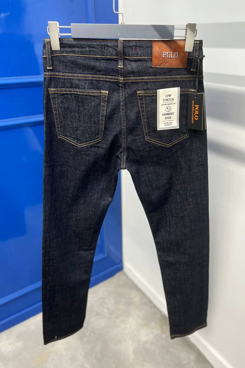 Polo Ralph Lauren Мужские джинсы тёмно-синего цвета regular fit