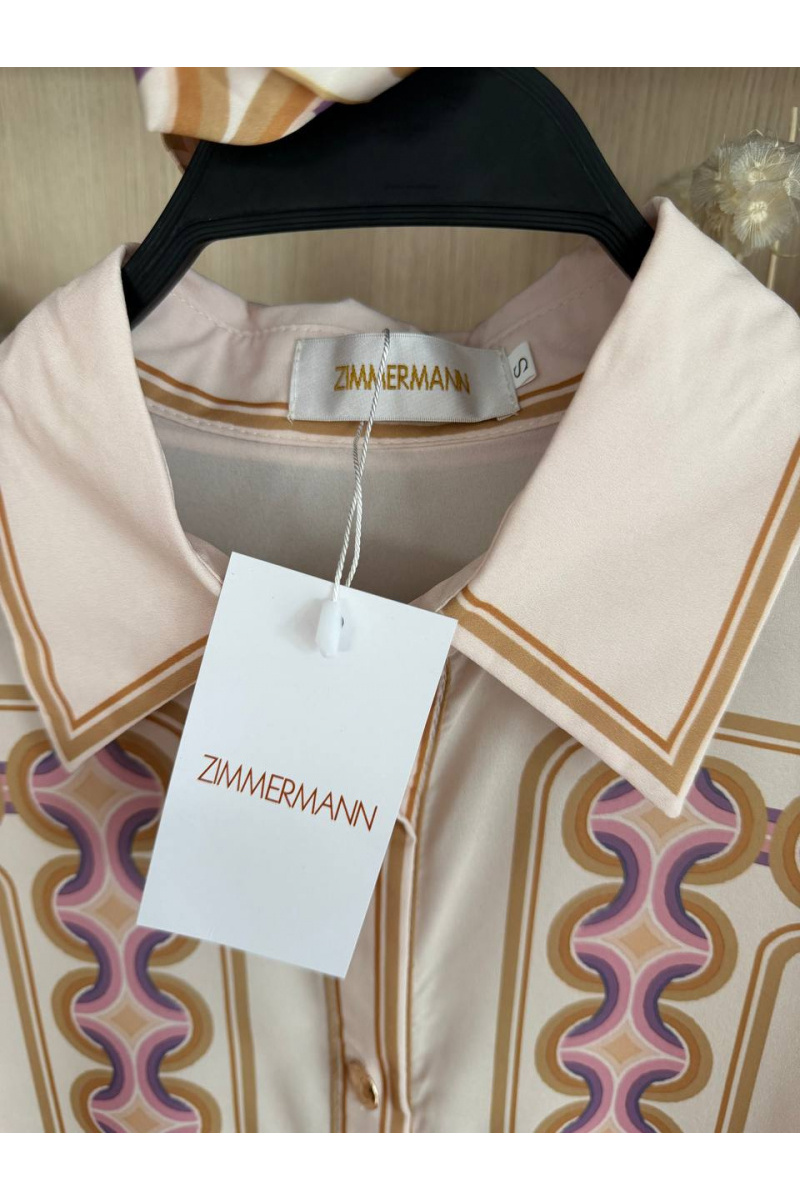 Zimmermann Женский розовый костюм premium