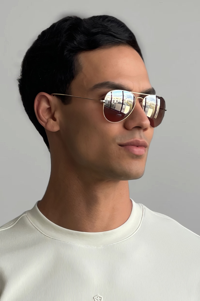 Ray Ban Солнцезащитные очки Aviator Large Metal