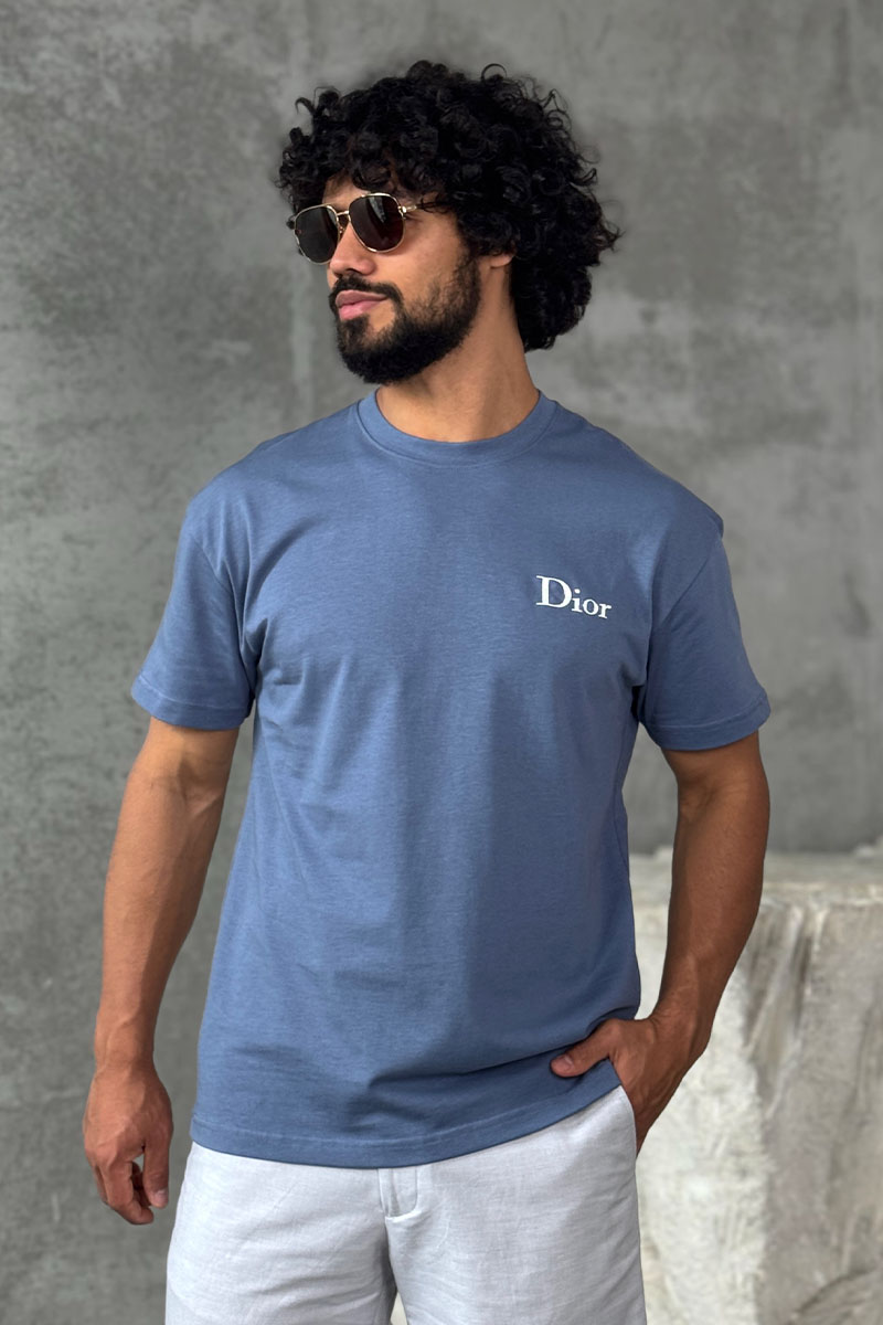 Dior Мужская футболка logo-embroidered