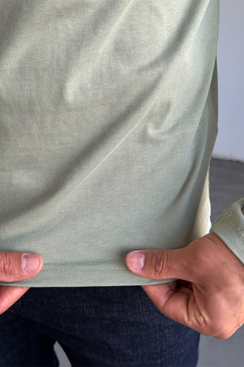 Polo Ralph Lauren Мужской лонгслив "Bear" - Light Green