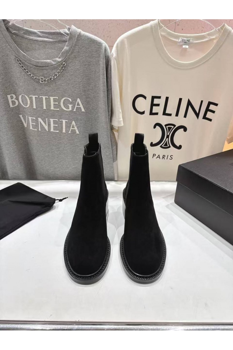 Yves Saint Laurent Женские замшевые сапоги premium