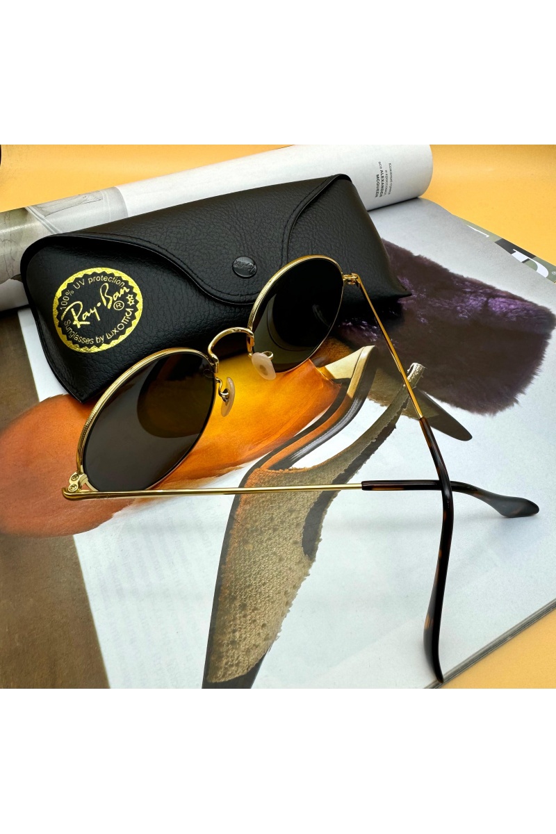 Ray Ban Солнцезащитные очки Oval Metal - Black