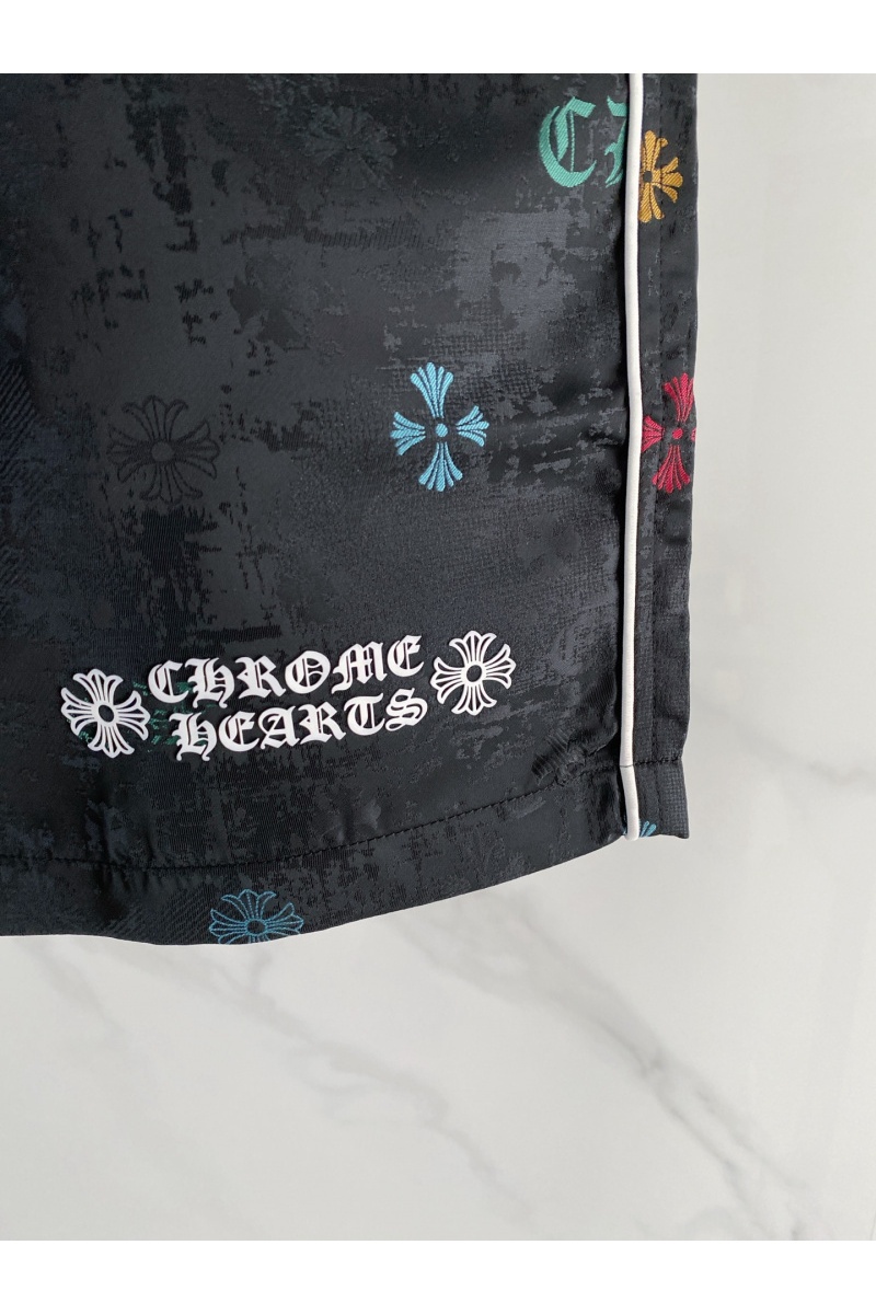 Chrome Hearts Мужские чёрные шорты premium