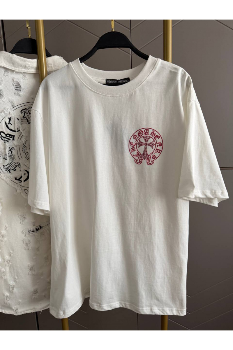 Chrome Hearts Женская оверсайз футболка premium