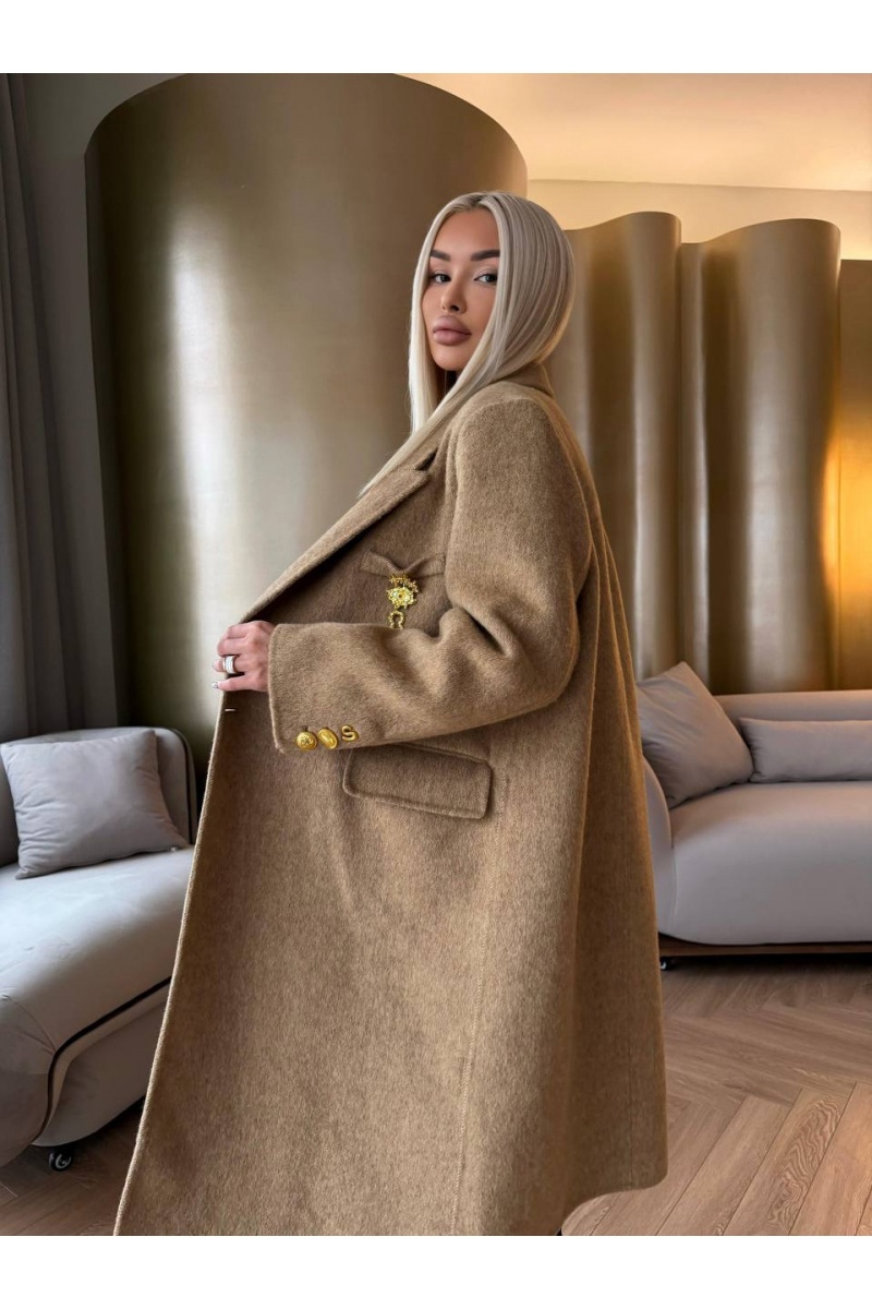 Schiaparelli Женское шерстяное пальто Premium - Beige