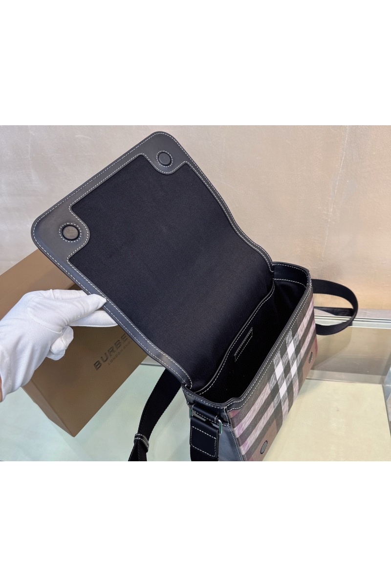 Burberry Кожаная сумка Alfred Premium 25.5x21.5x6.5 см