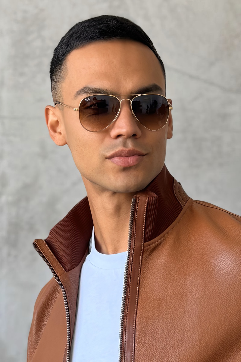 Ray Ban Солнцезащитные очки Aviator Large Metal
