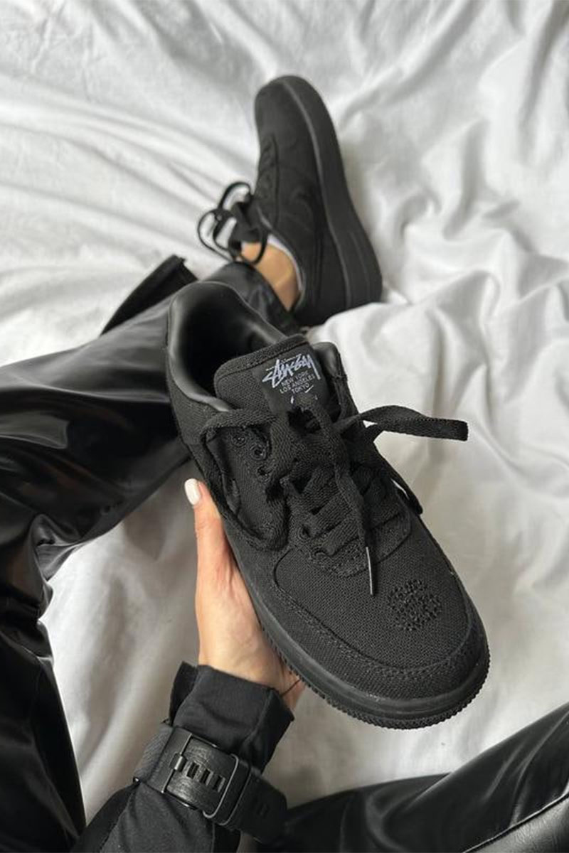 Nike Кроссовки Stussy x AF1 Low - Black
