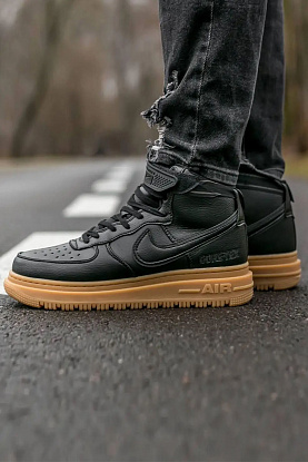 Кроссовки AF1 Mid Gore-Tex Black 