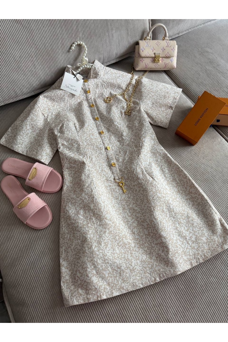 Schiaparelli Женское платье с короткими рукавами premium
