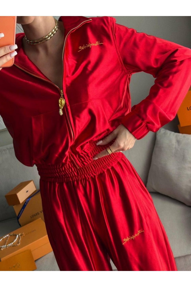 Schiaparelli Красный женский костюм premium