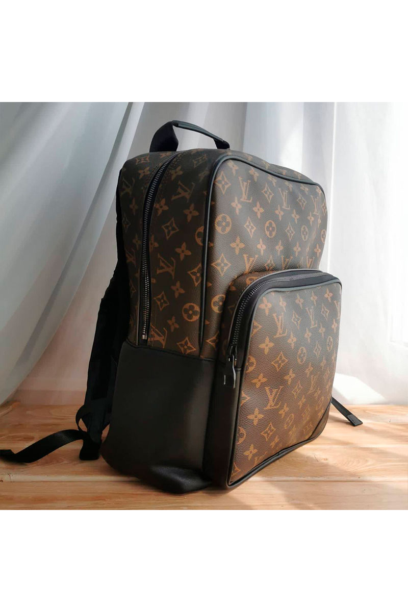 Lоuis Vuittоn Брендовый кожаный рюкзак Dean 40x32 см