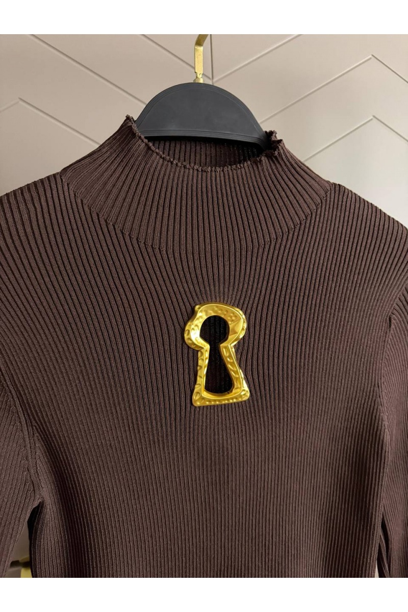 Schiaparelli Женский лонгслив Premium - Brown