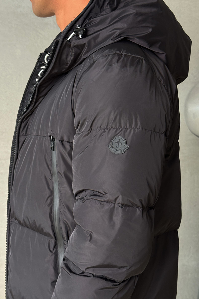 Moncler Мужская чёрная парка Templon 