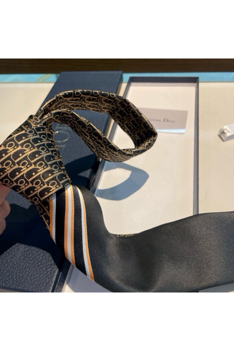 Dior Галстук Oblique premium - Black