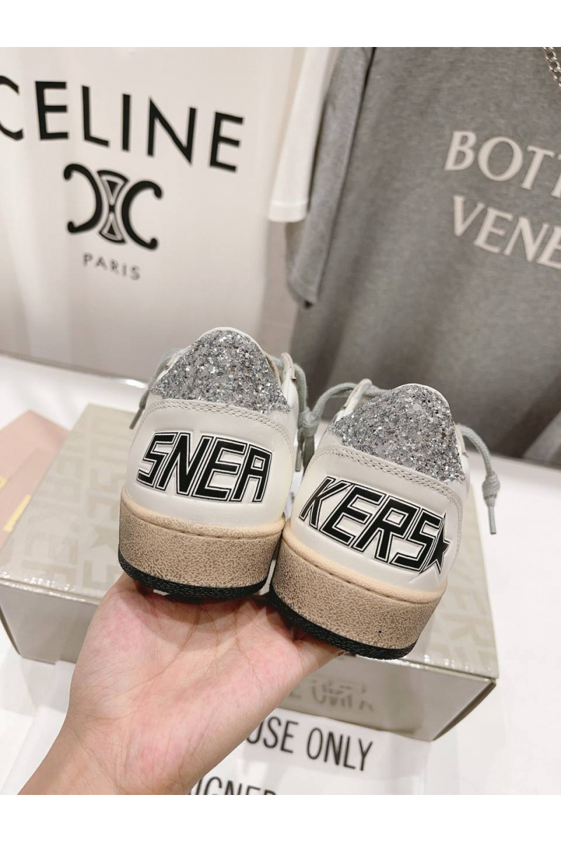 Designer Clothing Женские кожаные кроссовки Golden Goose Ball Star premium