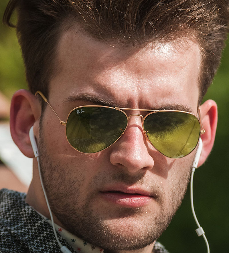 Ray Ban Солнцезащитные очки Aviator Large Metal