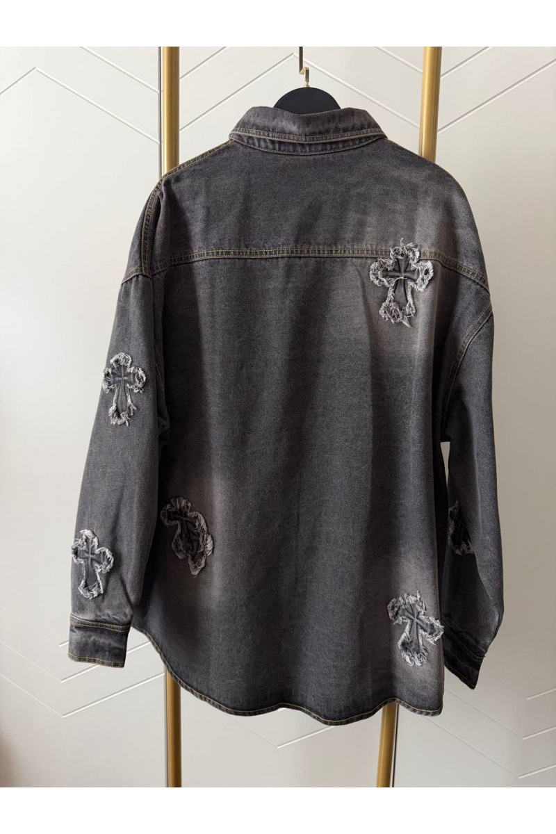 Chrome Hearts Женская джинсовая куртка premium