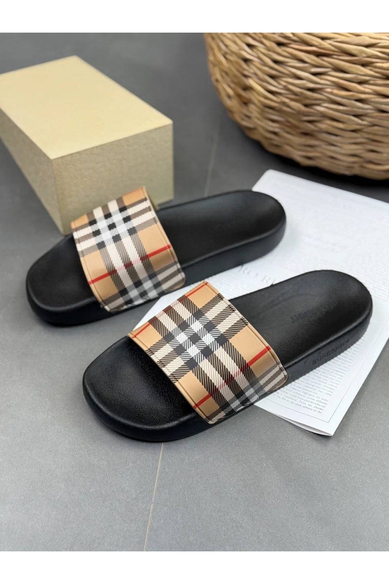 Burberry Мужские шлёпанцы Furley Check