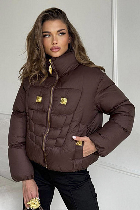 Женская куртка Premium - Coffee