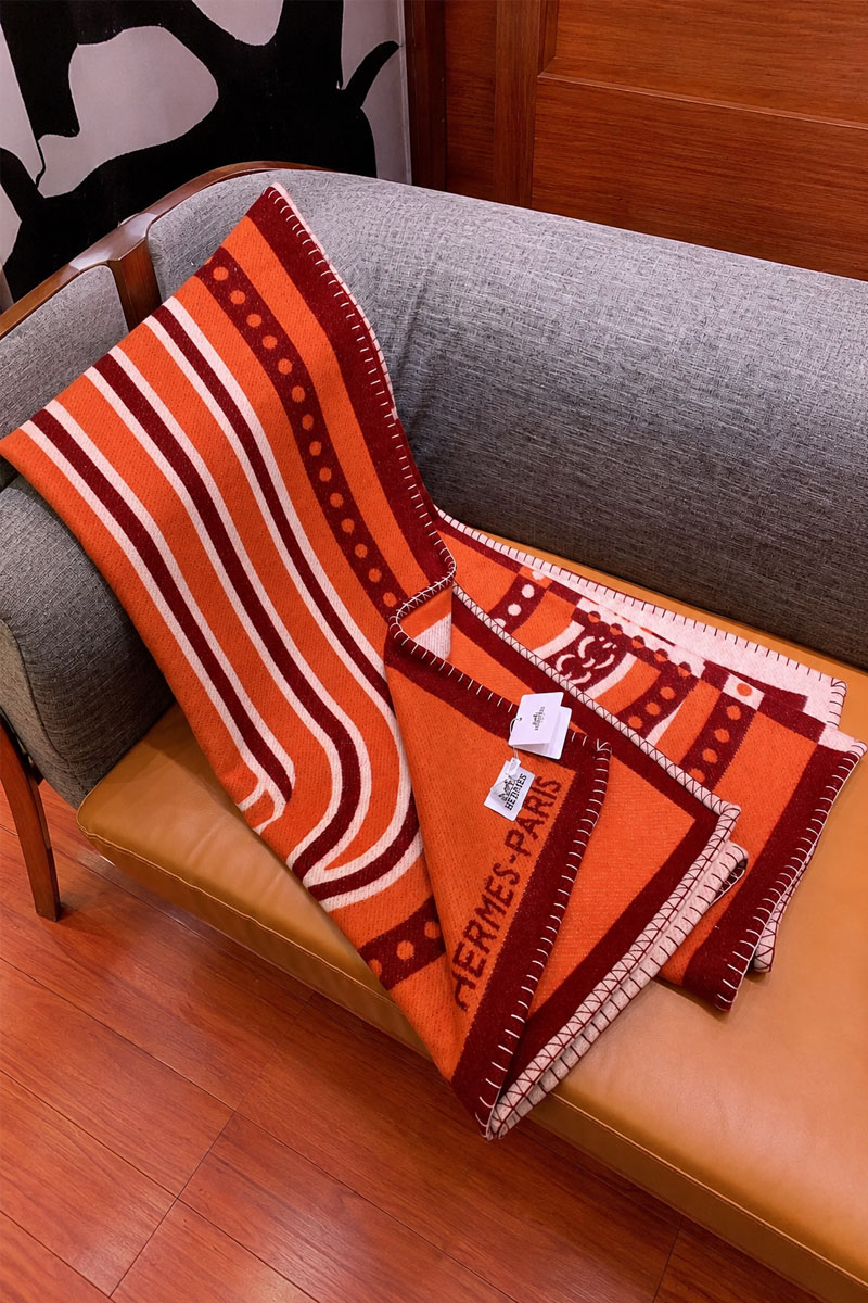 Hermes Плед Grand Tralala premium 147x200 см
