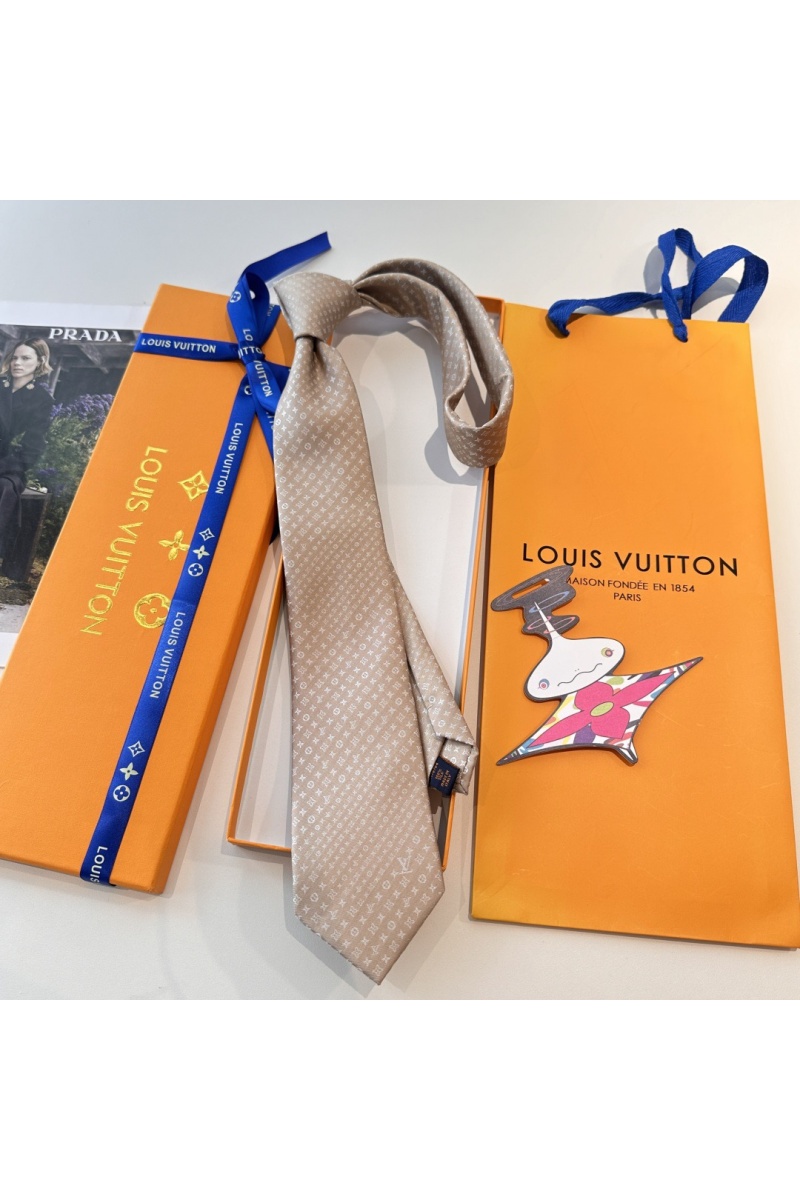 Lоuis Vuittоn Галстук Monogram premium - Beige