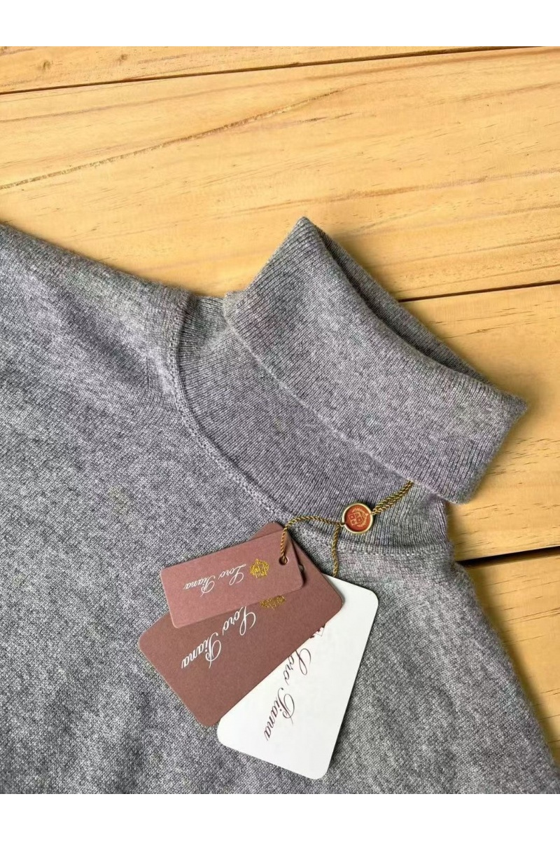 Loro Piana Мужская водолазка Premium - Light Gray