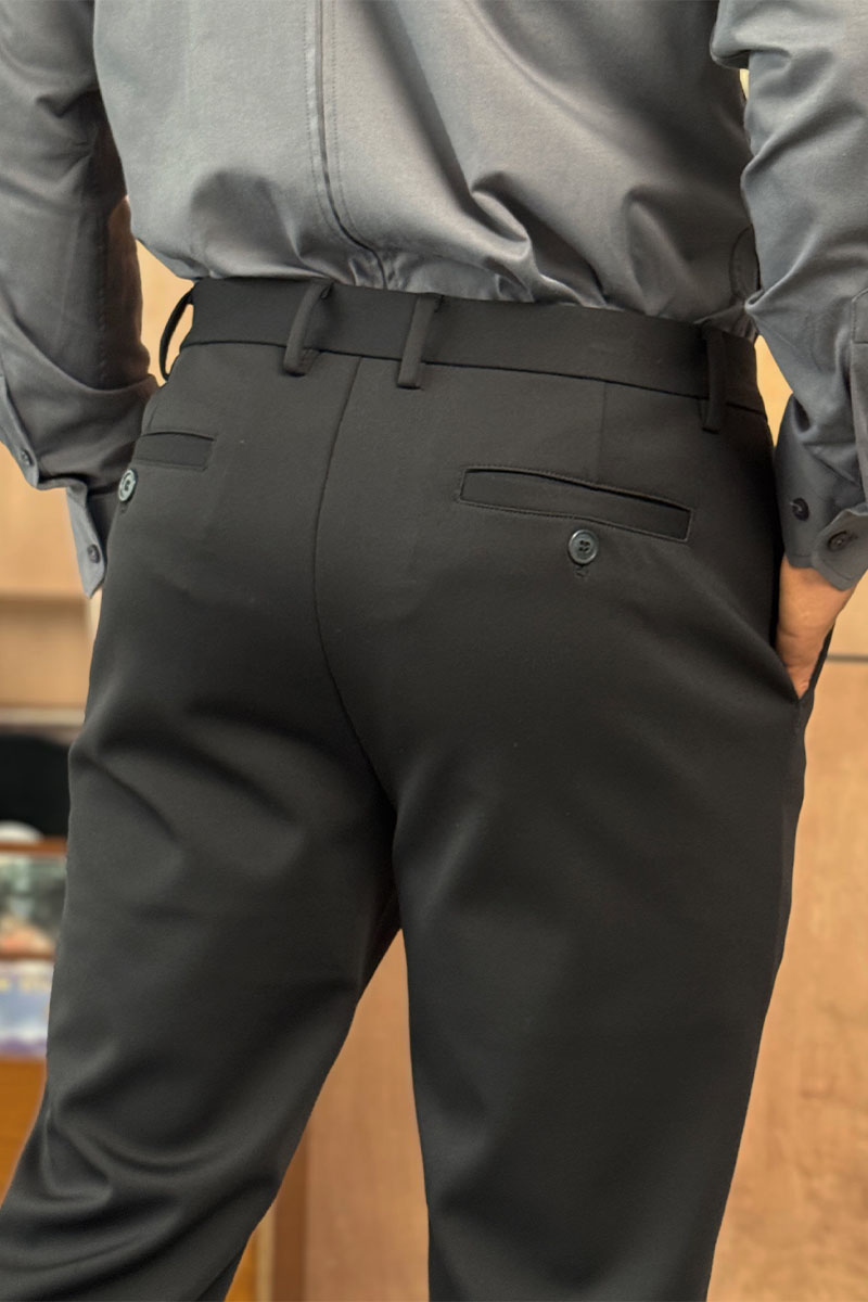 Zegna Утеплённые брюки чёрного цвета 