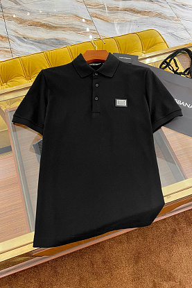 Мужское поло Premium - Black