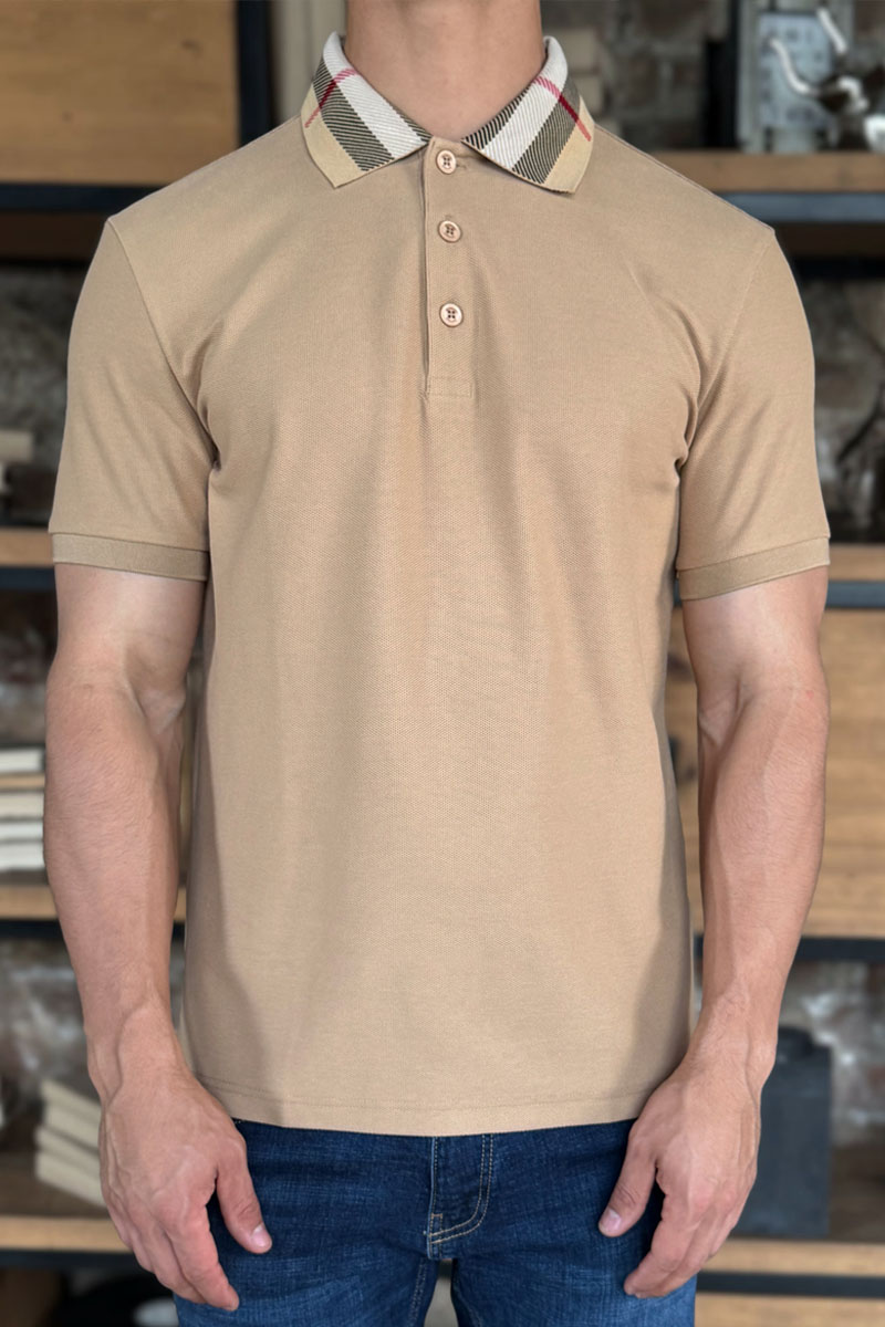 Burberry Мужское поло Premium - Beige