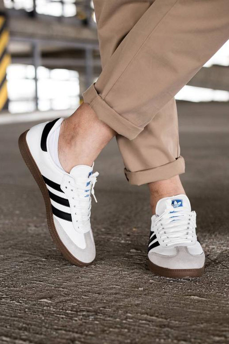 Adidas Кроссовки Samba Vegan "White Gum" 