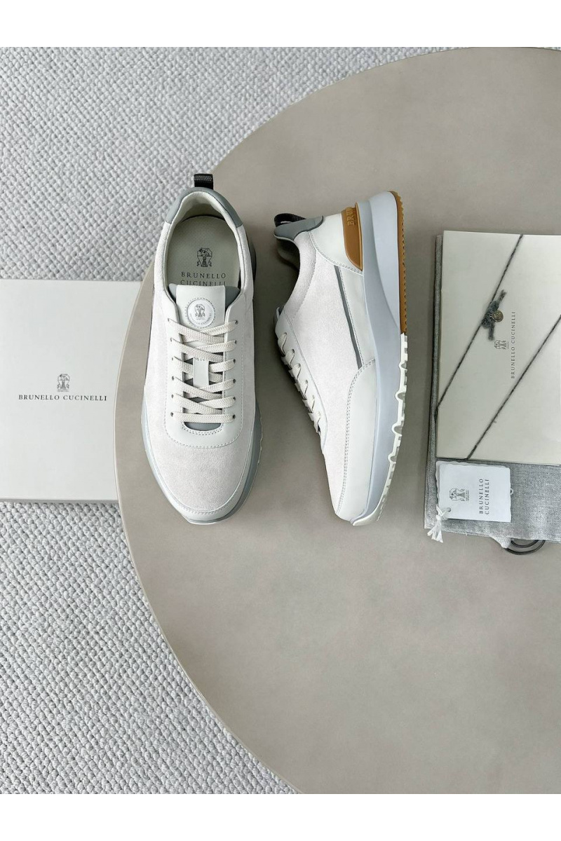 Designer Замшевые кроссовки Premium - White