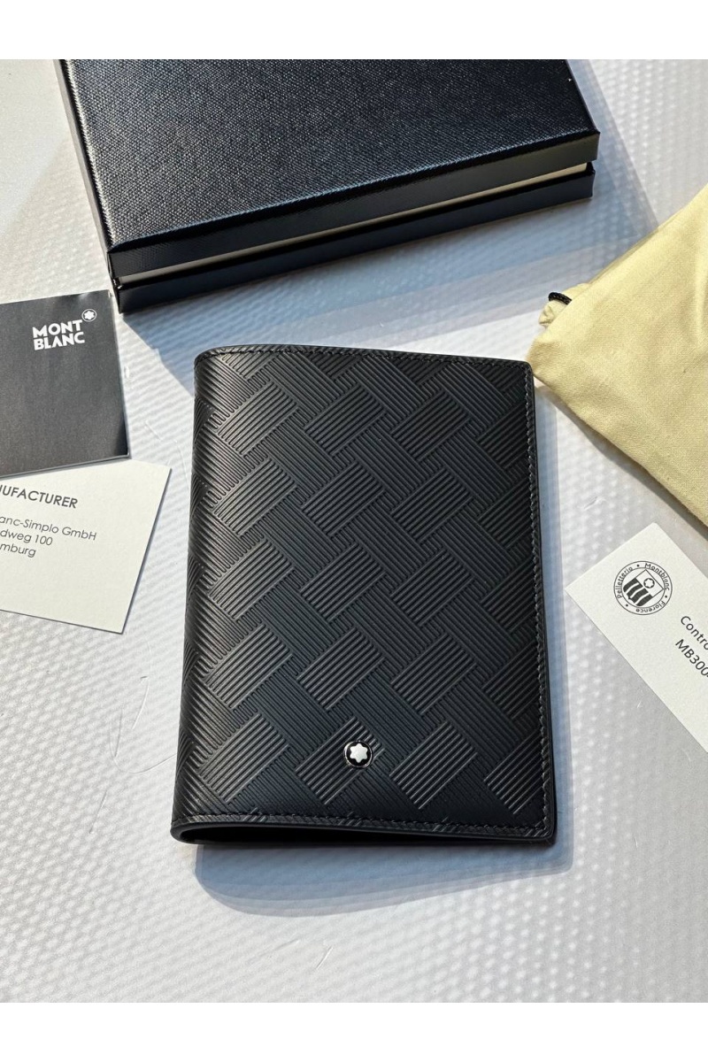 Montblanc Кожаная обложка для паспорта Premium 14x10 см