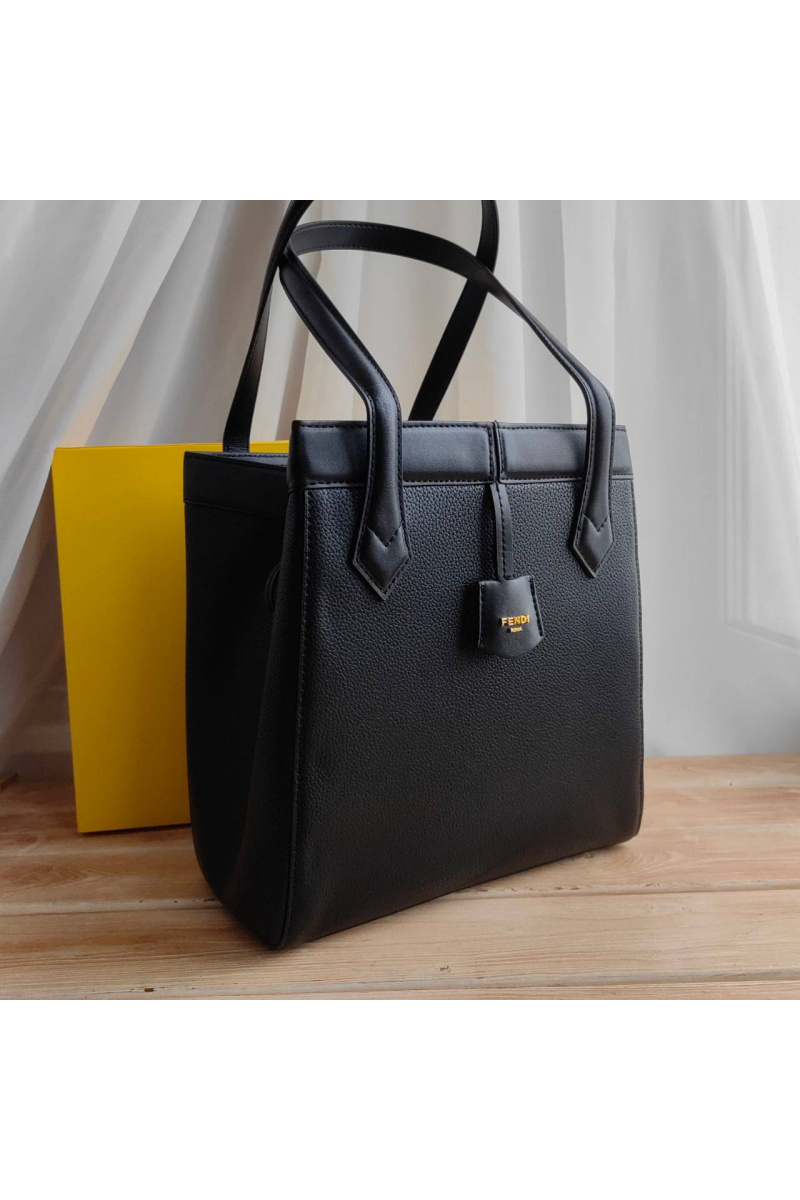 Fendi Кожаная сумка Origami Large 40x27 см