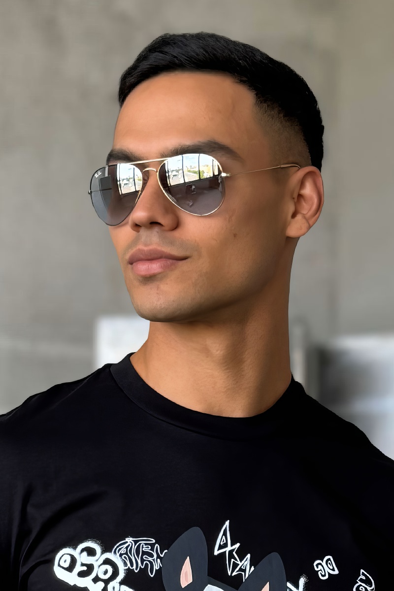 Ray Ban Солнцезащитные очки Aviator Large Metal