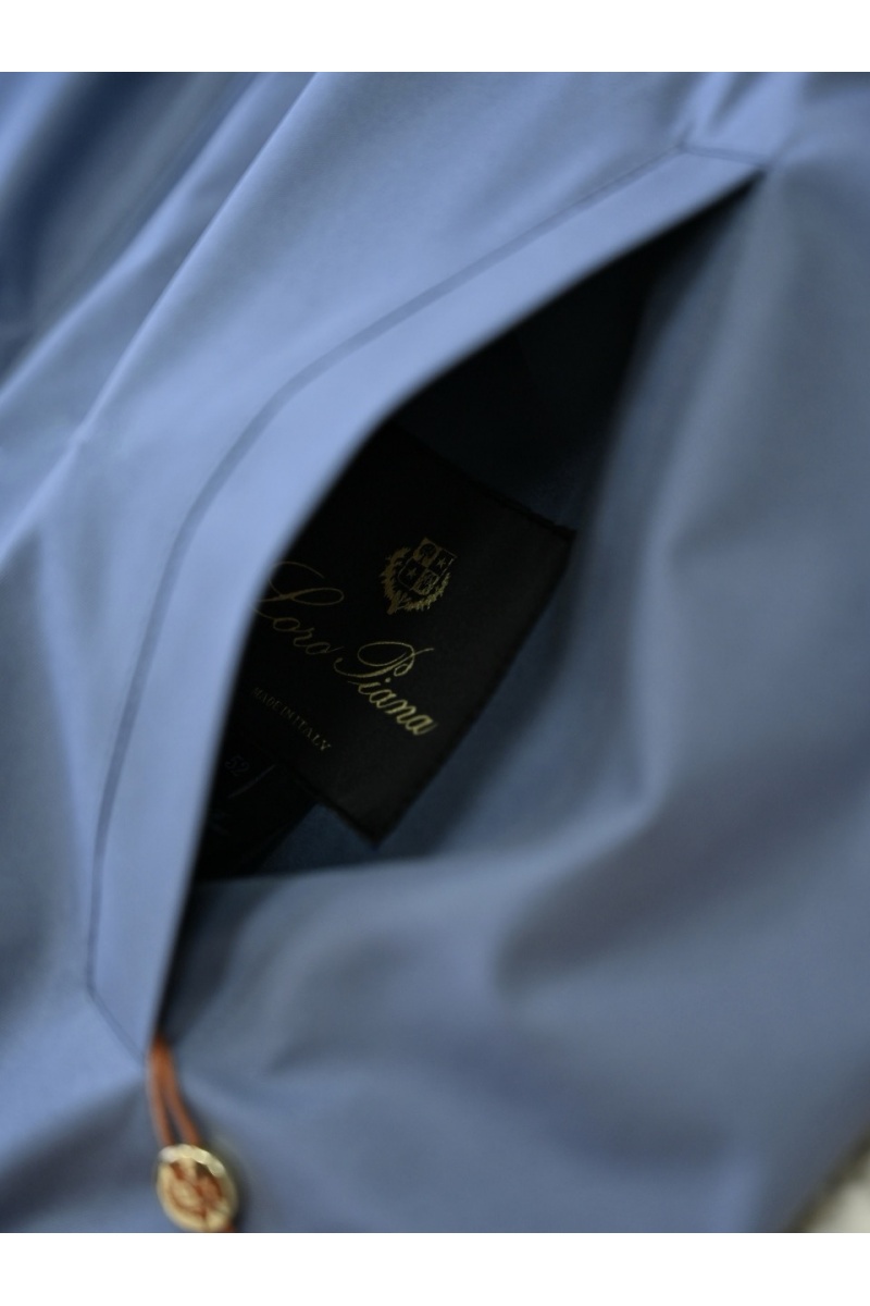 Loro Piana Двусторонняя ветровка premium - Denim Blue