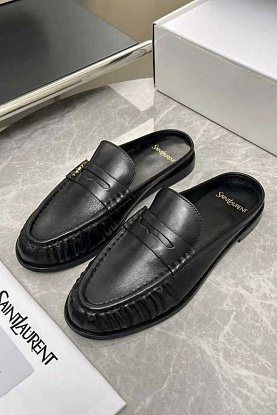 Женские кожаные мюли premium