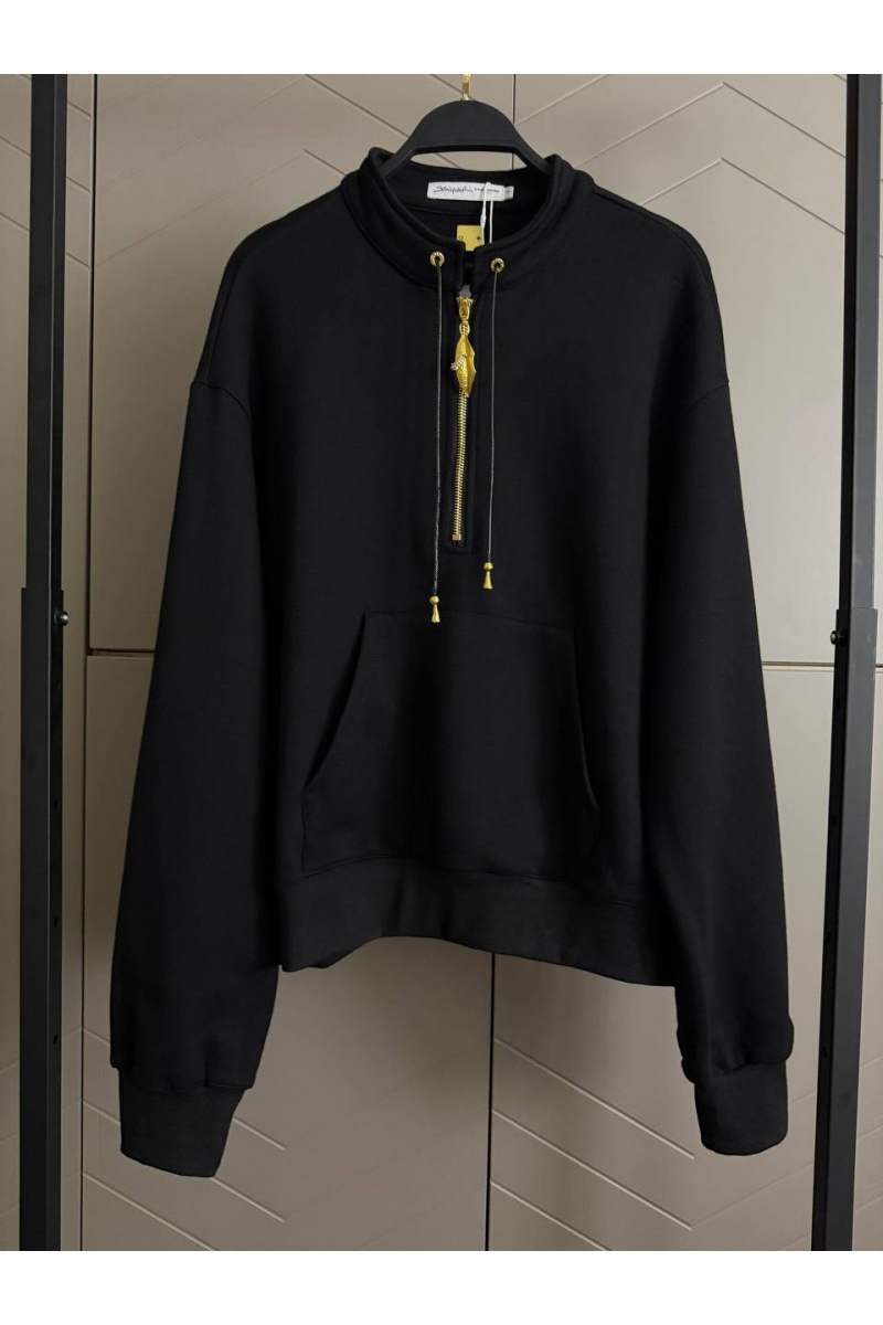 Schiaparelli Женский свитшот Premium zip neck - Black