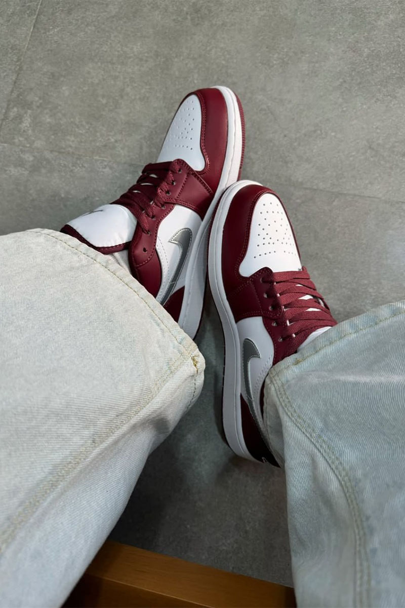 Nike Кроссовки Air Jordan 1 Low "Bordeaux"