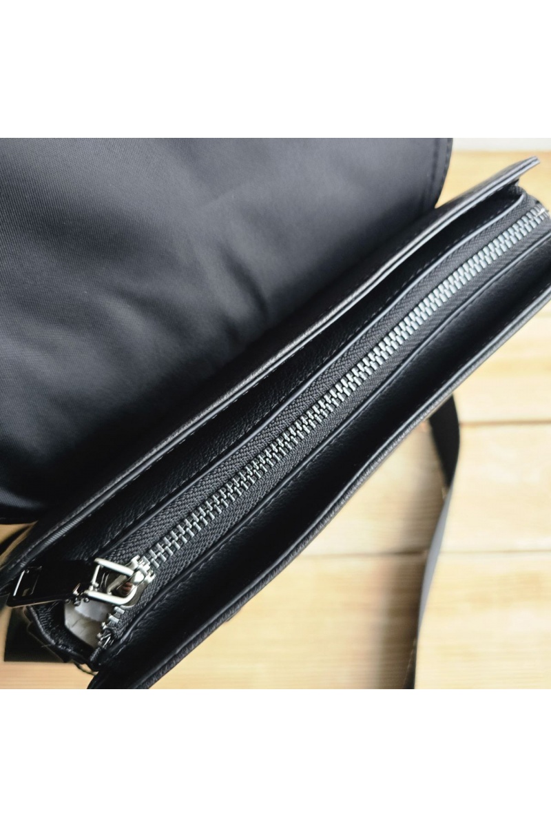 Montblanc Кожаная сумка - Black 26x22 см