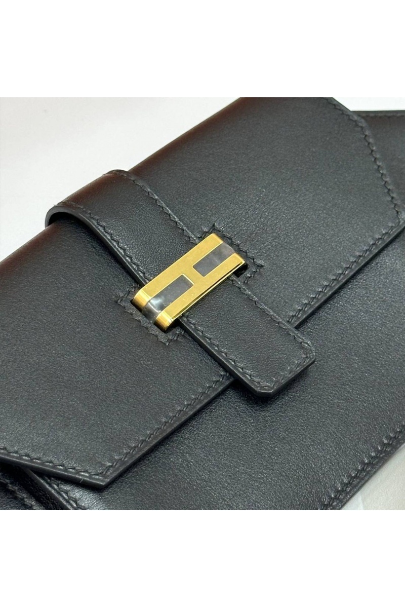 Hermes Кожаный ремень Elan Pocket 24x12 см - Black / Gold