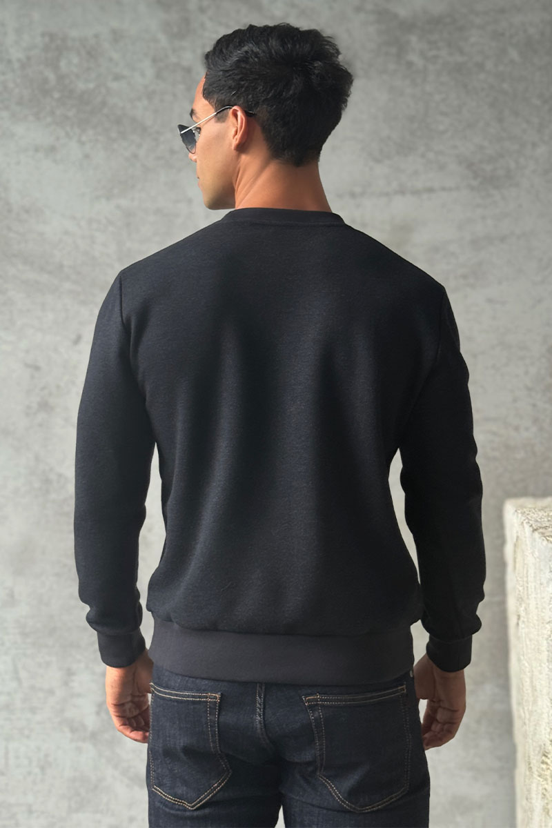 Hermes Мужской свитшот чёрного цвета 